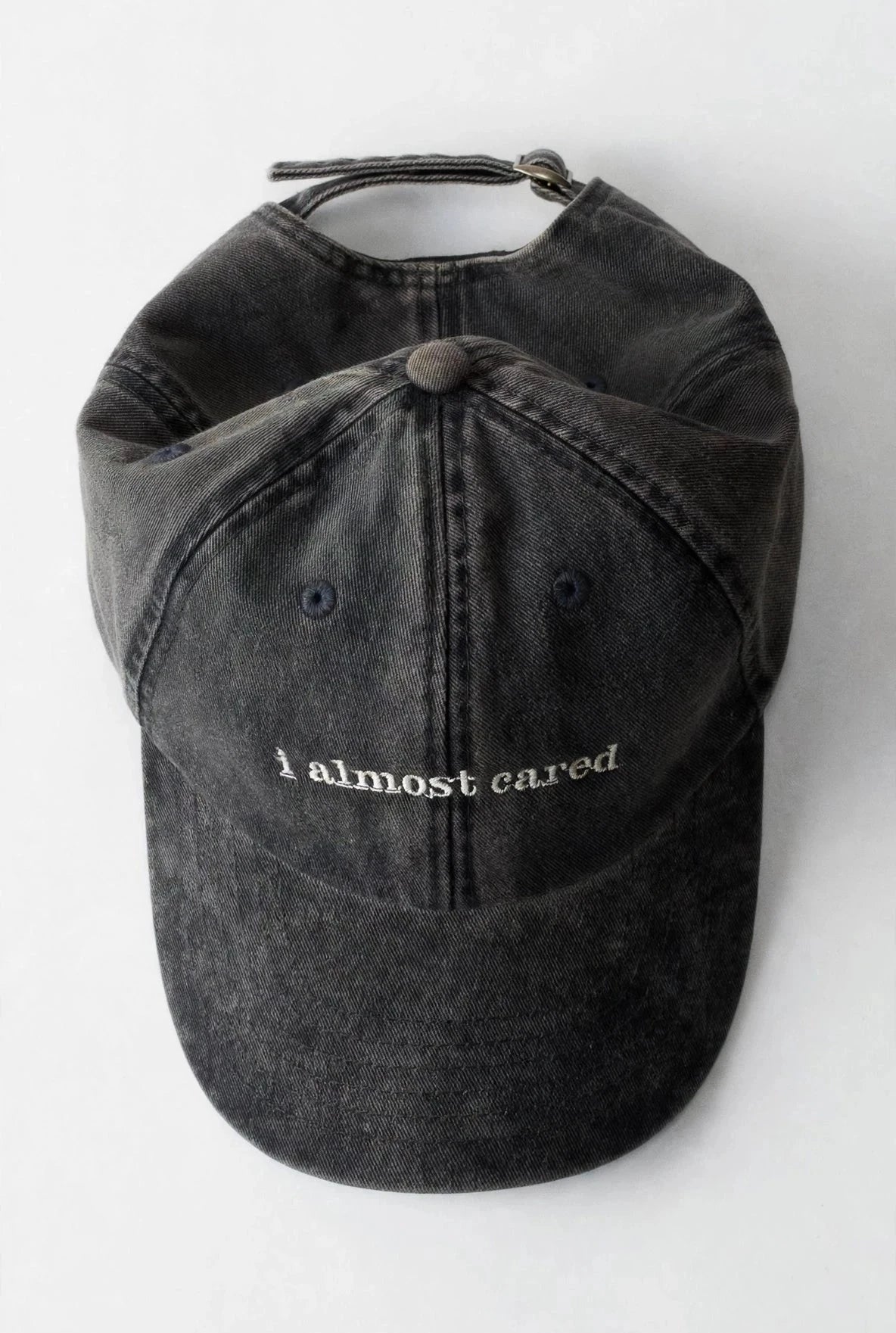 I almost cared | czapka z daszkiem