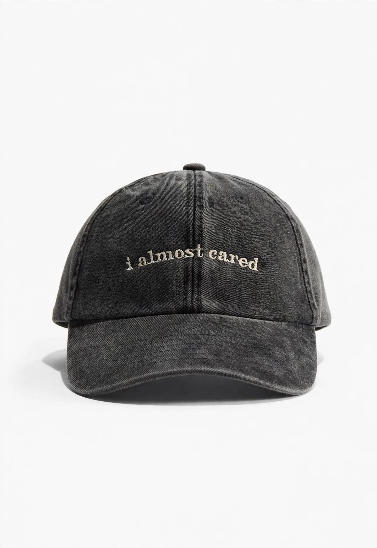 I almost cared | czapka z daszkiem