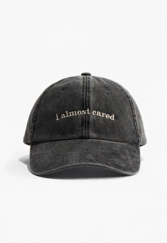 I almost cared | czapka z daszkiem