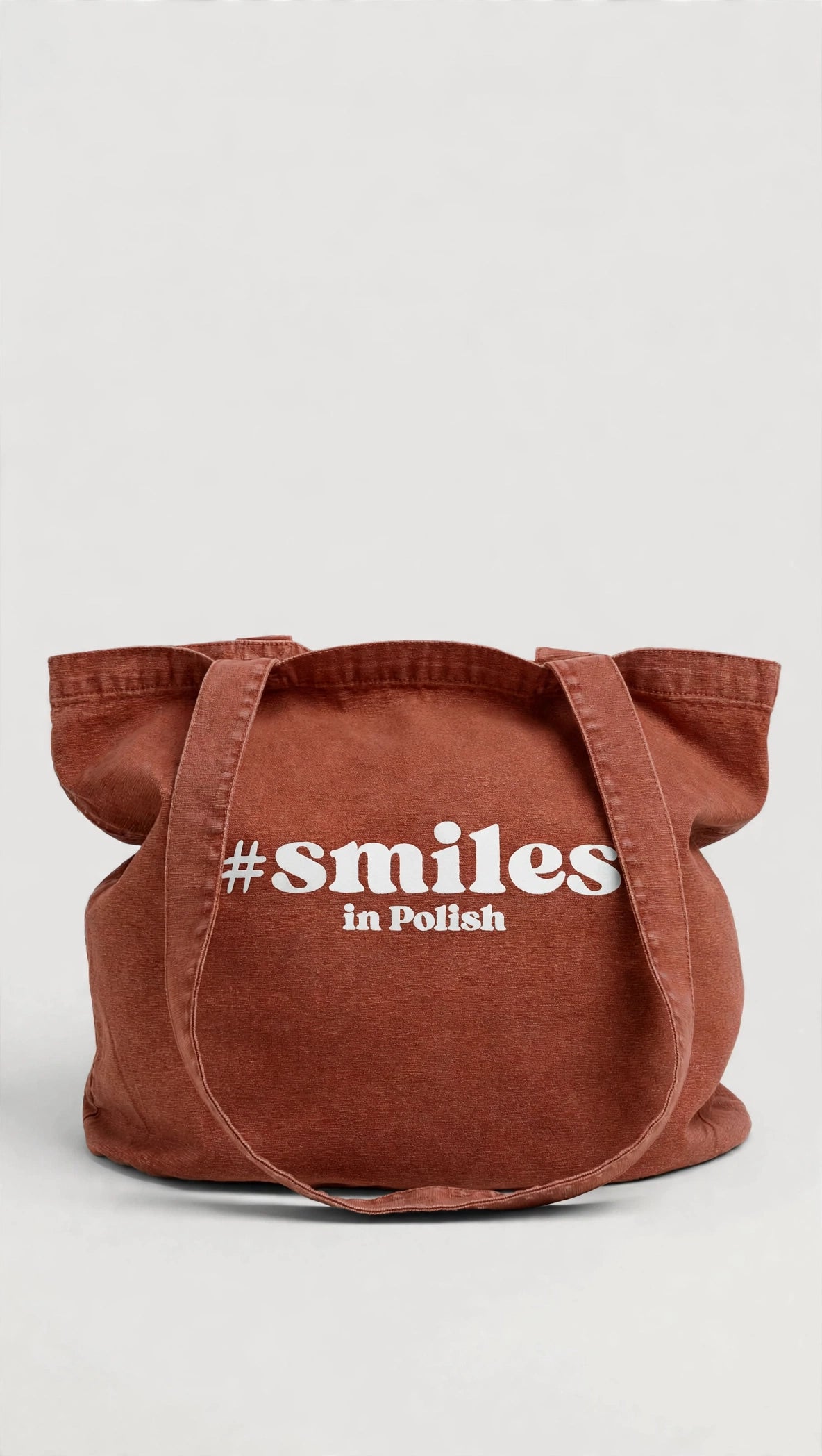 smiles in Polish |  tote bag