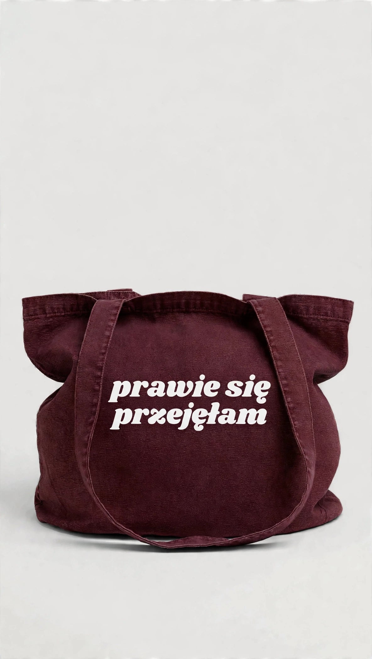 Prawie się przejęłam |  tote bag