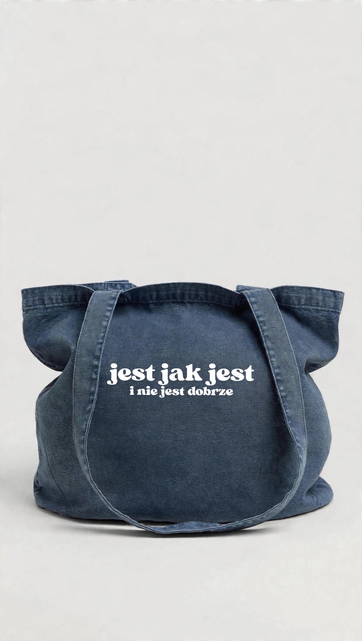 jest jak jest | tote bag
