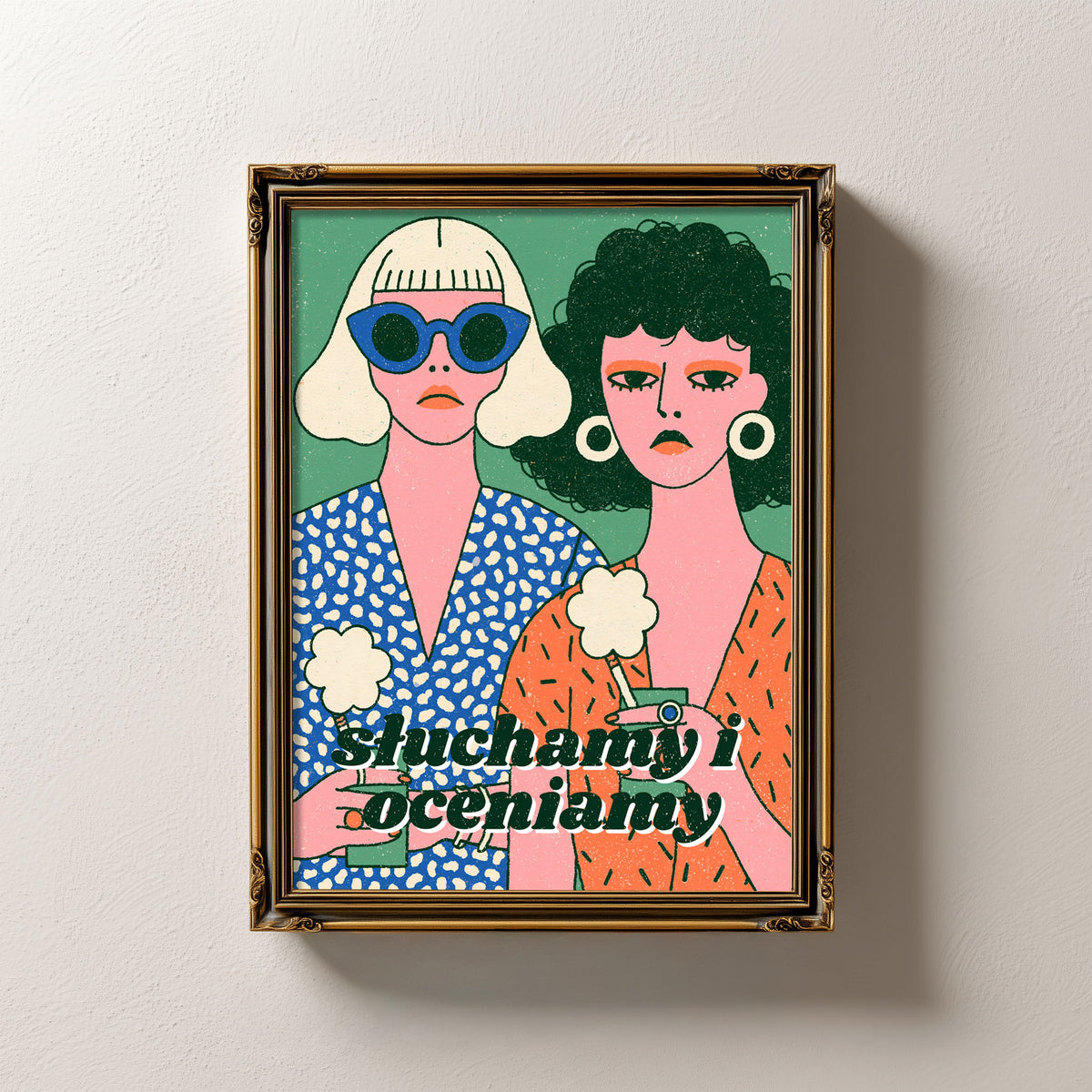 Słuchamy i Oceniamy | plakat cyfrowy