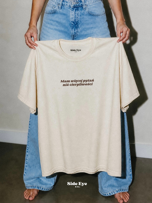 Mam więcej pytań | t-shirt