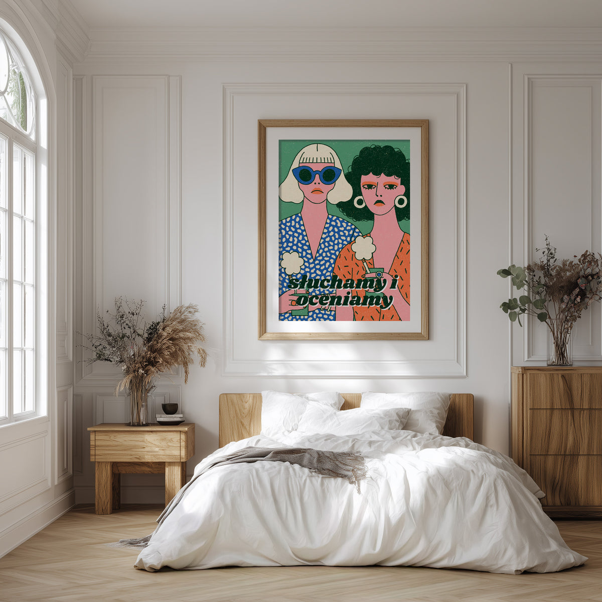 Słuchamy i Oceniamy | plakat cyfrowy