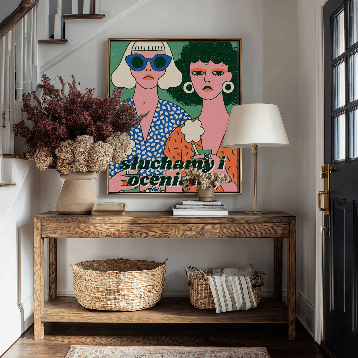 Słuchamy i Oceniamy | plakat cyfrowy