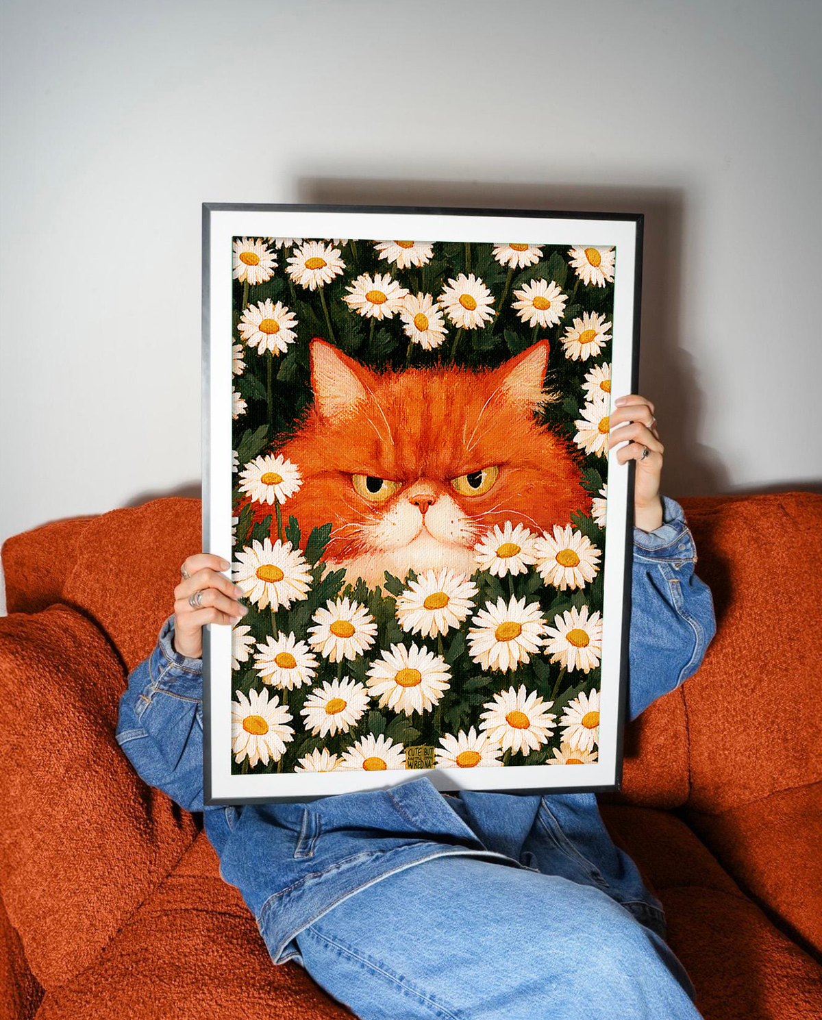 Cute But Wredna | plakat cyfrowy